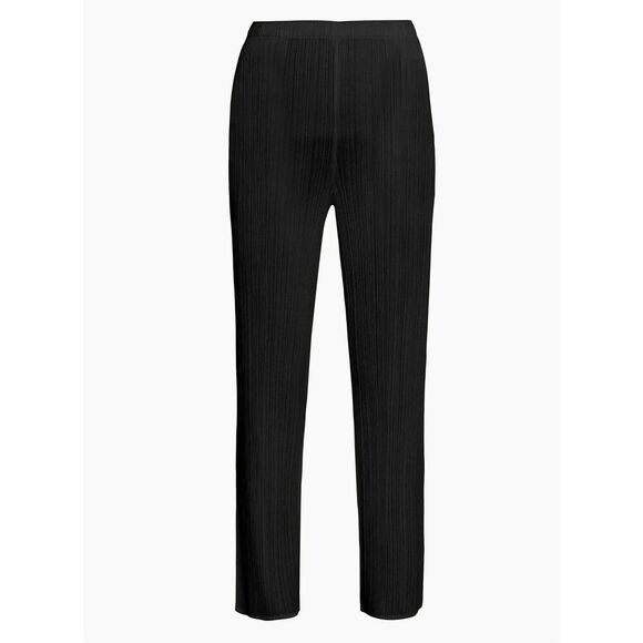 Issey Miyake Pleated Pull On Pants Black Size 1 (XS) - Picture 1 of 7